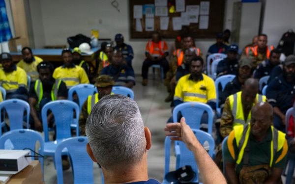 Center for Excellence in Disaster Management and Humanitarian Assistance (CFE-DMHA) Field Training Exercise in Lae, Morobe Province, Papua New Guinea