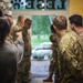 Military police and Civil Affairs Soldiers volunteer at Vilnius animal shelter