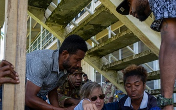 Center for Excellence in Disaster Management and Humanitarian Assistance (CFE-DMHA) Field Training Exercise in Lae, Morobe Province, Papua New Guinea