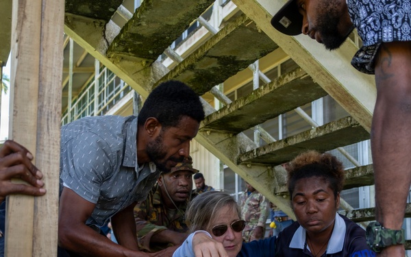 Center for Excellence in Disaster Management and Humanitarian Assistance (CFE-DMHA) Field Training Exercise in Lae, Morobe Province, Papua New Guinea
