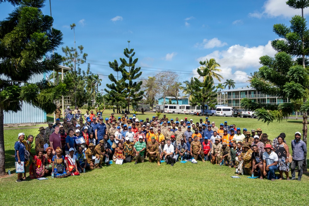 Center for Excellence in Disaster Management and Humanitarian Assistance (CFE-DMHA) Field Training Exercise in Lae, Morobe Province, Papua New Guinea