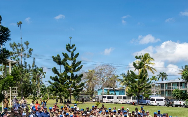 Center for Excellence in Disaster Management and Humanitarian Assistance (CFE-DMHA) Field Training Exercise in Lae, Morobe Province, Papua New Guinea
