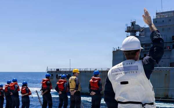 DDG 117 Boat Ops and RAS
