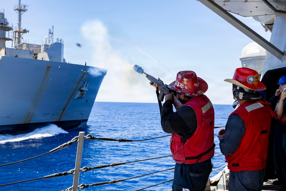 DDG 117 Boat Ops and RAS