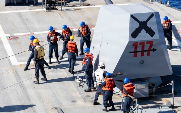 DDG 117 Boat Ops and RAS