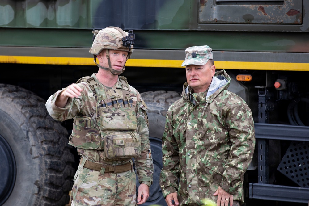 Joint training in Poland: 2-37 AR flies drones for Romanian soldiers to track in anti-UAS exercise