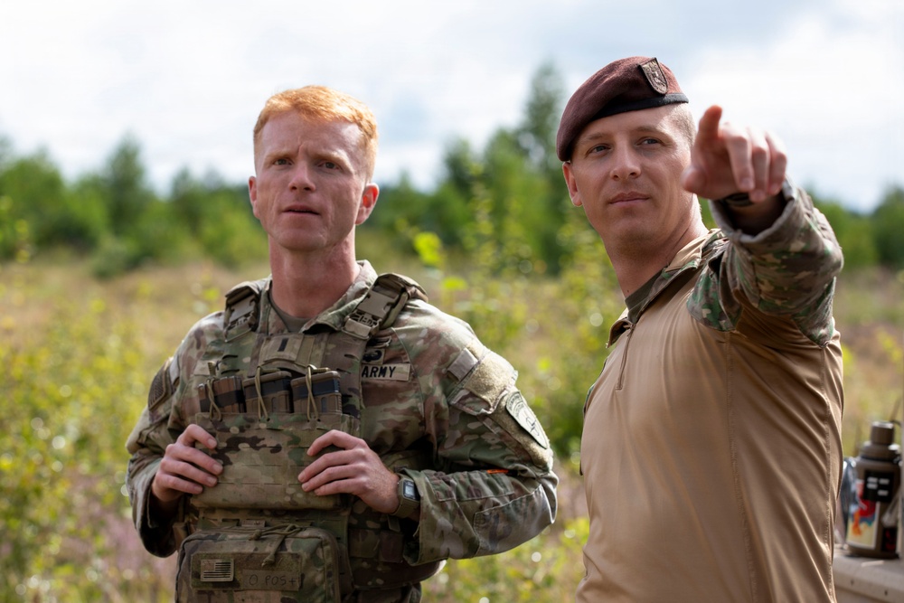 Joint training in Poland: 2-37 AR flies drones for Romanian soldiers to track in anti-UAS exercise
