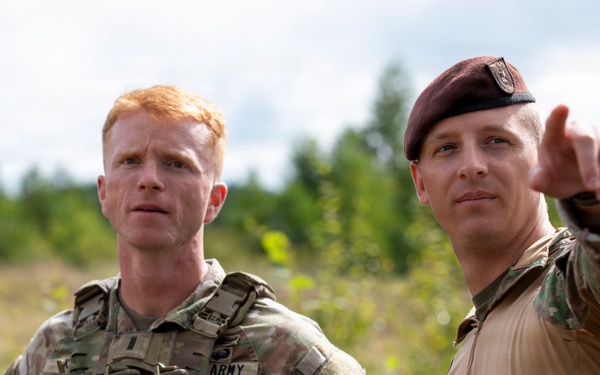Joint training in Poland: 2-37 AR flies drones for Romanian soldiers to track in anti-UAS exercise