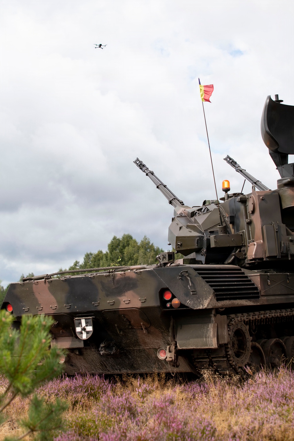 Joint training in Poland: 2-37 AR flies drones for Romanian soldiers to track in anti-UAS exercise
