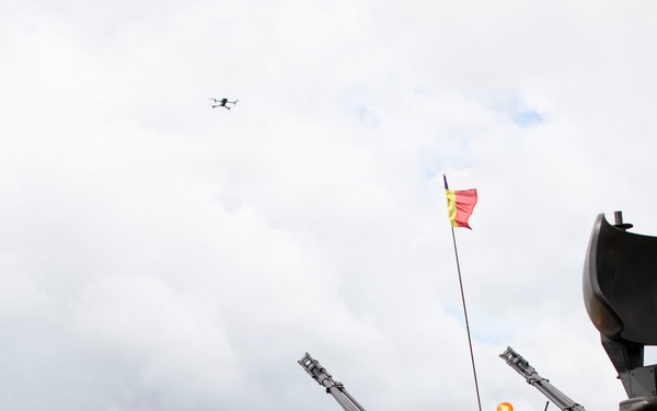 Joint training in Poland: 2-37 AR flies drones for Romanian soldiers to track in anti-UAS exercise