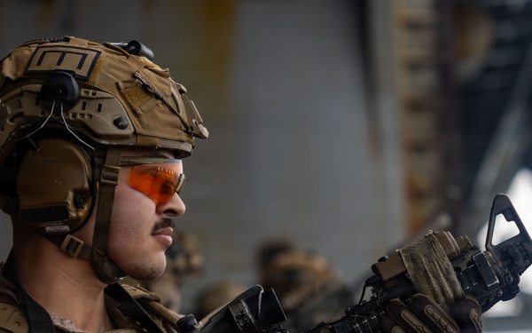 U.S. Marines Conduct Marksmanship Training Aboard USS Boxer