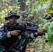 MRF-D Marines participate in Indonesian point man course with Indonesian Marines during a platoon exchange