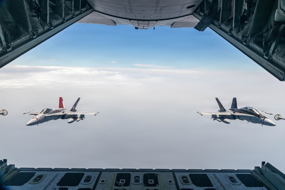 VMFA-232 F/A-18s take to the skies for final exercise