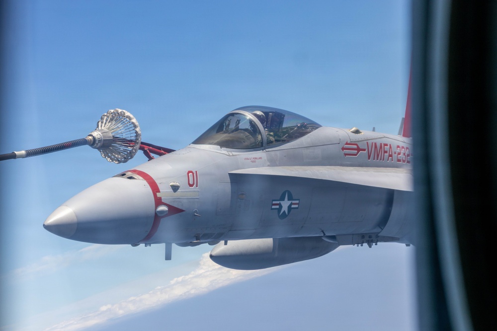 VMFA-232 F/A-18s take to the skies for final exercise