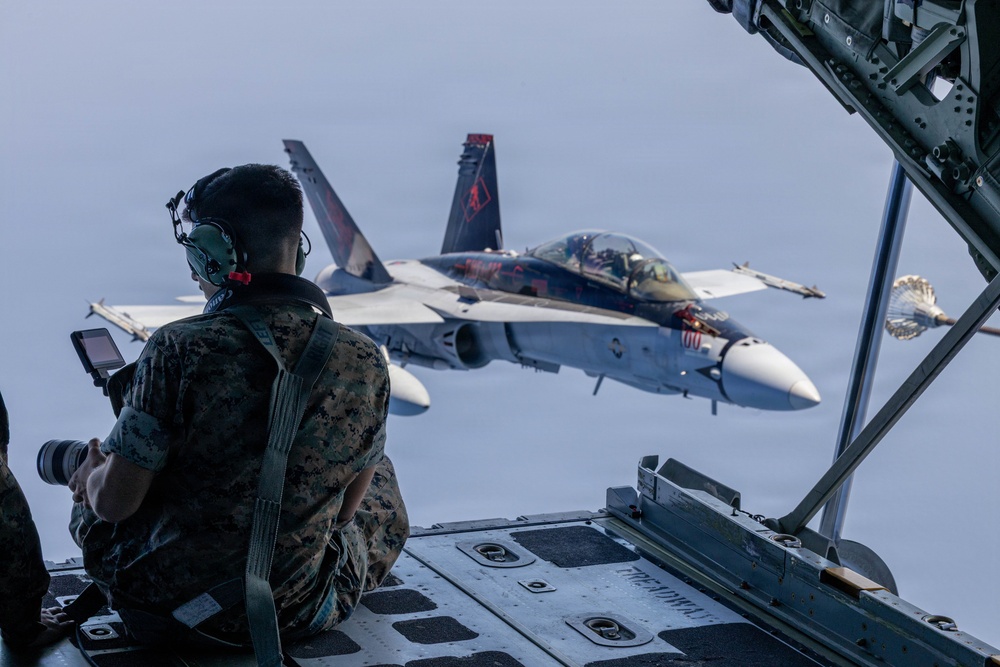 VMFA-232 F/A-18s take to the skies for final exercise
