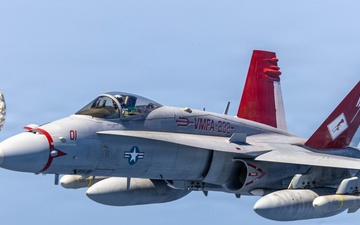 VMFA-232 F/A-18s take to the skies for final exercise