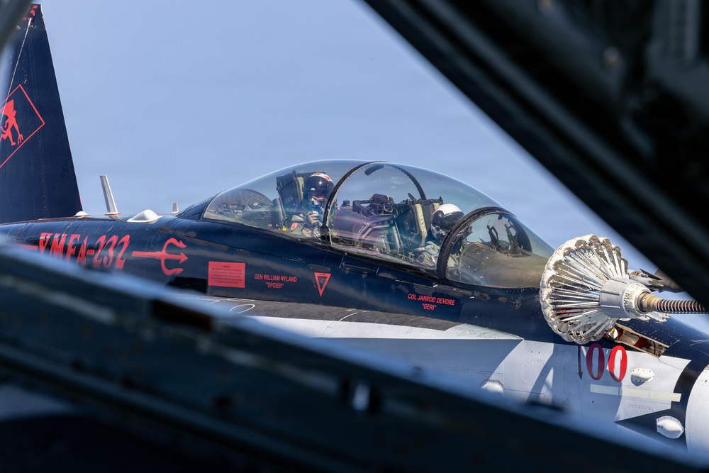 VMFA-232 F/A-18s take to the skies for final exercise