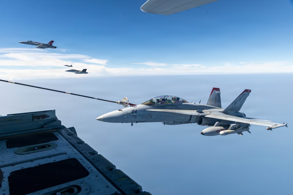 VMFA-232 F/A-18s take to the skies for final exercise