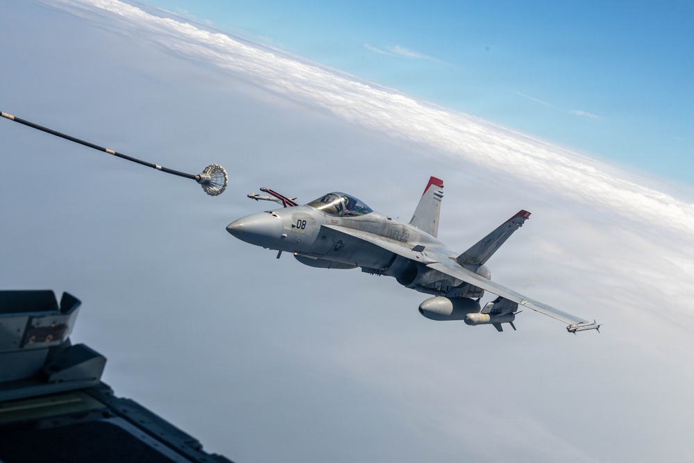 VMFA-232 F/A-18s take to the skies for final exercise