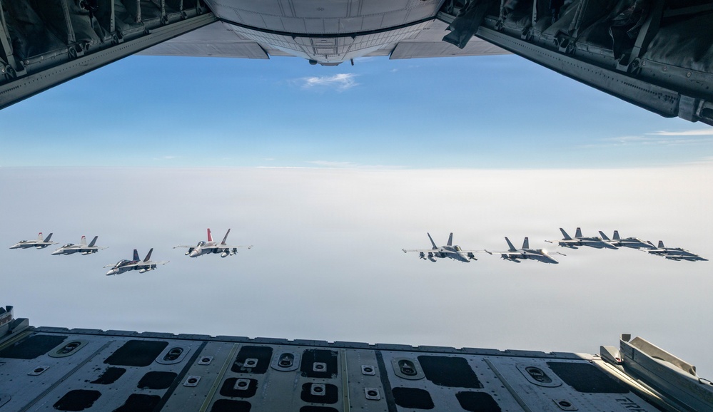 VMFA-232 F/A-18s take to the skies for final exercise