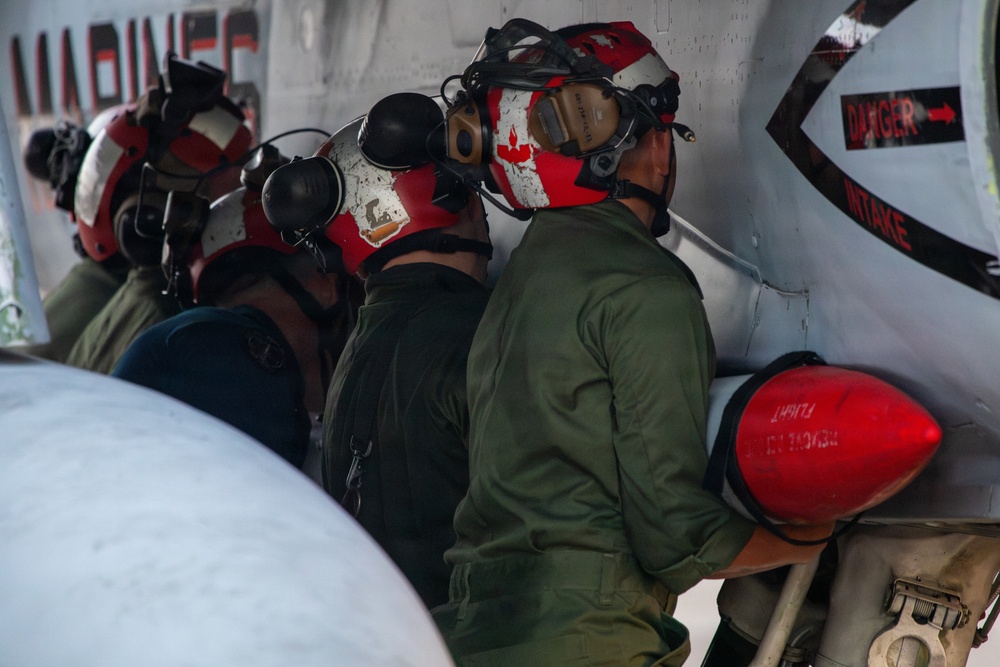 VMFA-232 F/A-18s take to the skies for final exercise