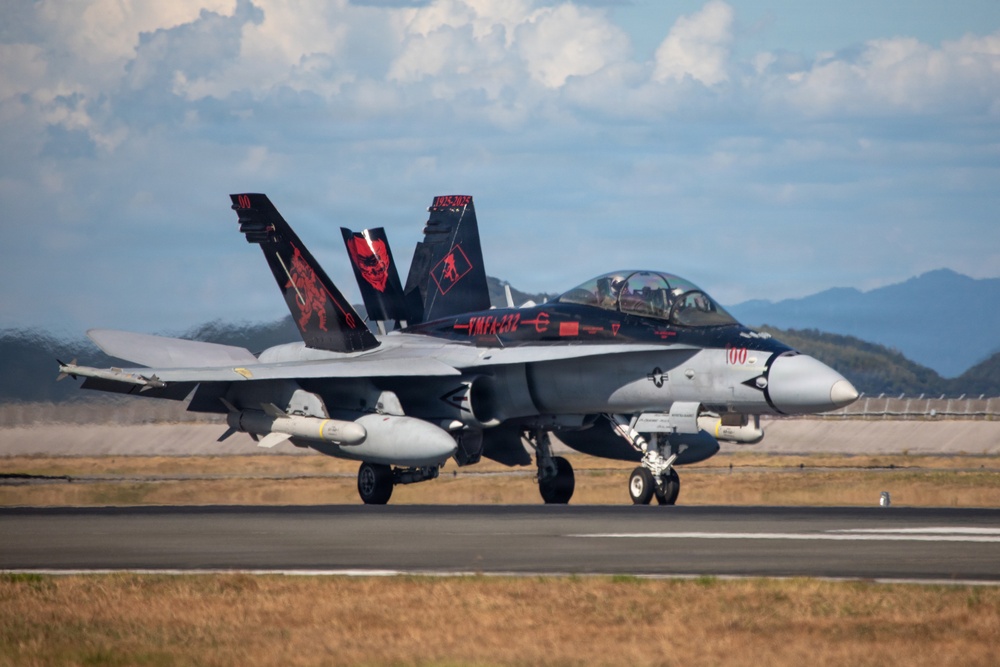 VMFA-232 F/A-18s take to the skies for final exercise