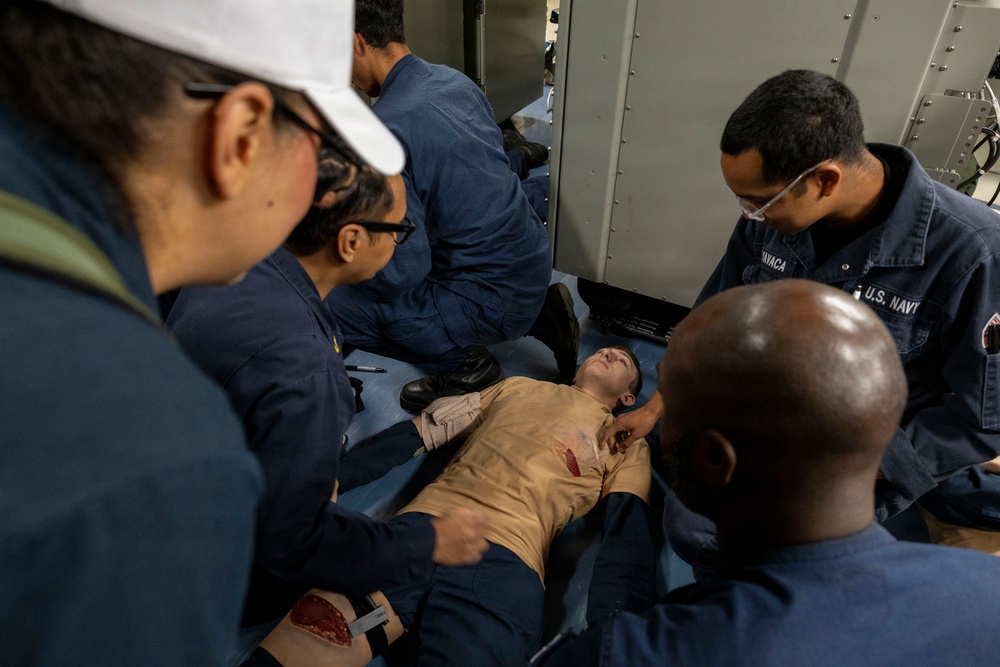 DDG 117 Mass Cas Drill