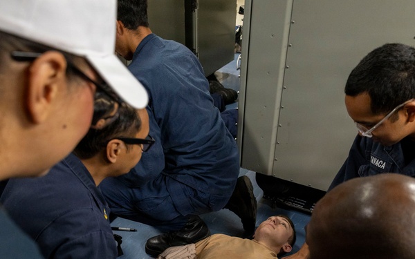 DDG 117 Mass Cas Drill