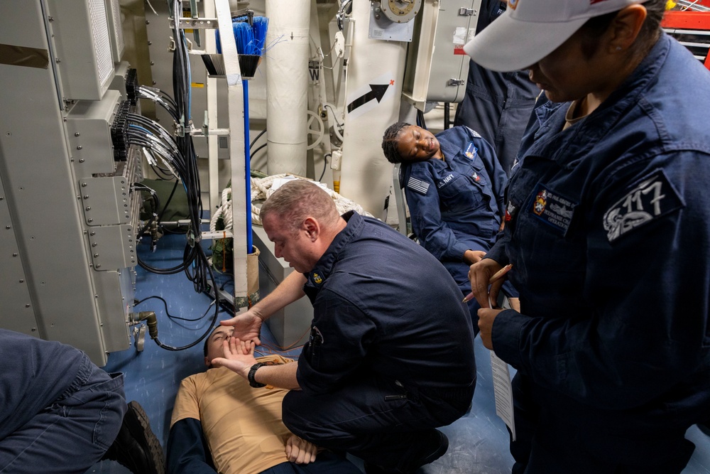 DDG 117 Mass Cas Drill