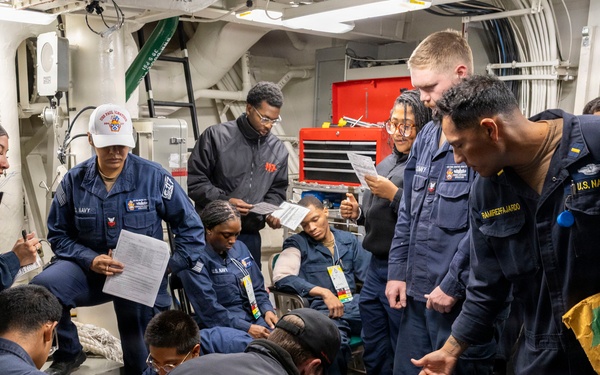 DDG 117 Mass Cas Drill