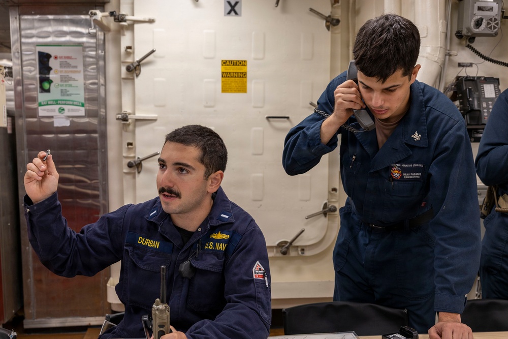 DDG 117 Mass Cas Drill
