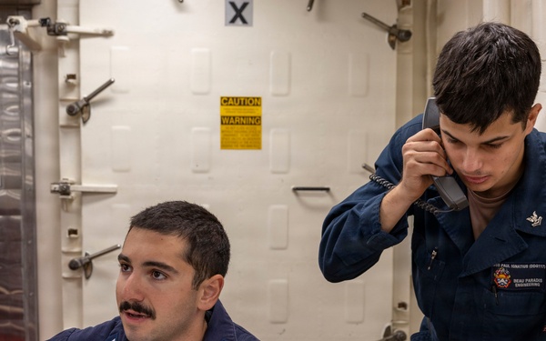 DDG 117 Mass Cas Drill