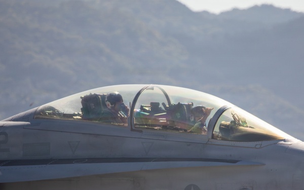 VMFA-232 F/A-18s take to the skies for final exercise
