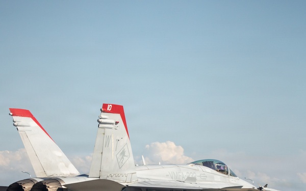 VMFA-232 F/A-18s take to the skies for final exercise