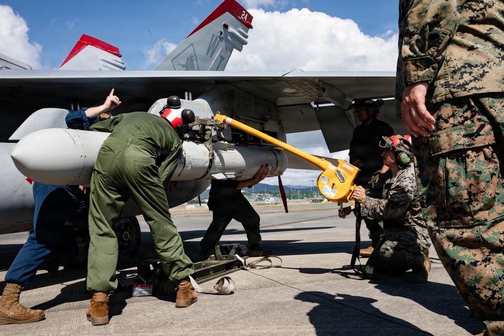VMFA-232 F/A-18s take to the skies for final exercise