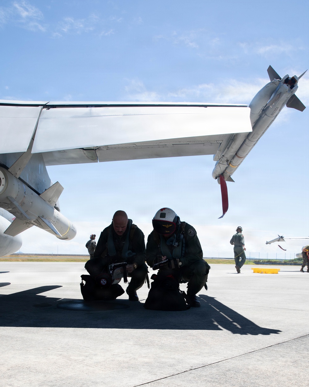 VMFA-232 F/A-18s take to the skies for final exercise