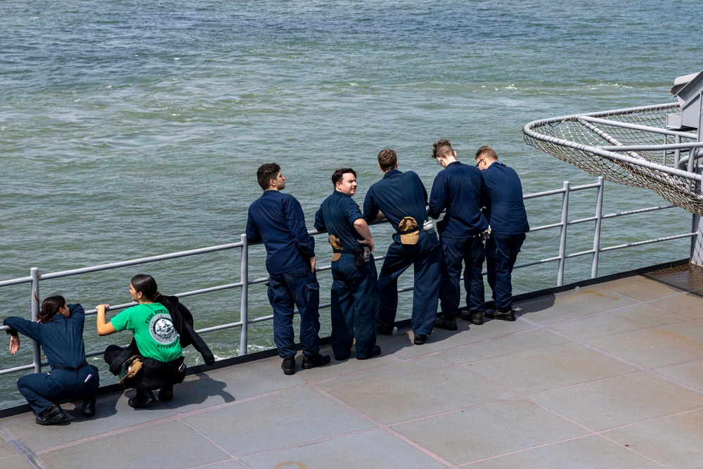 PCU John F. Kennedy Depart for Acceptance Trials