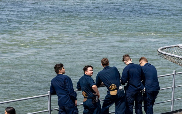 PCU John F. Kennedy Depart for Acceptance Trials