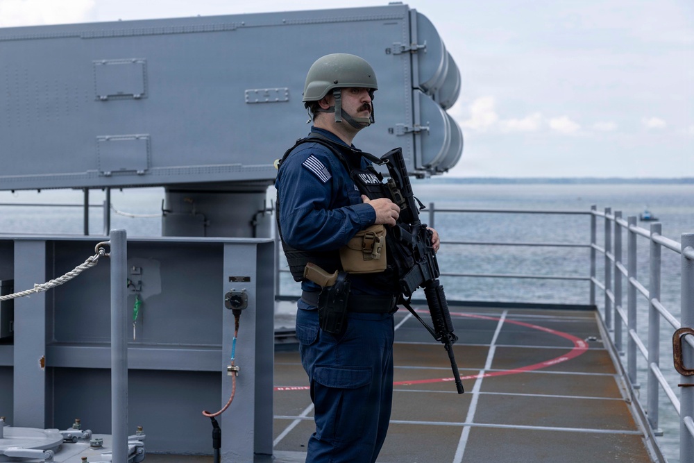 PCU John F. Kennedy Depart for Acceptance Trials