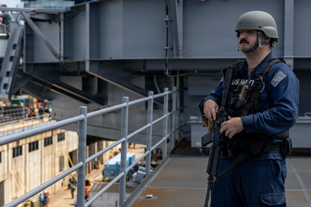 PCU John F. Kennedy Departs for Acceptance Trials