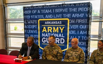 Arkansas National Guard Signs Agreement With UA Cossatot