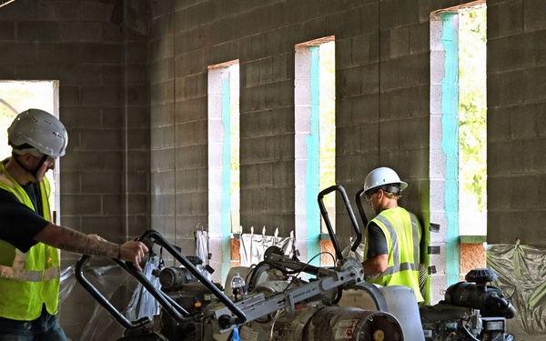 Tulsa District USACE oversees construction of new Fort Sill dining facility