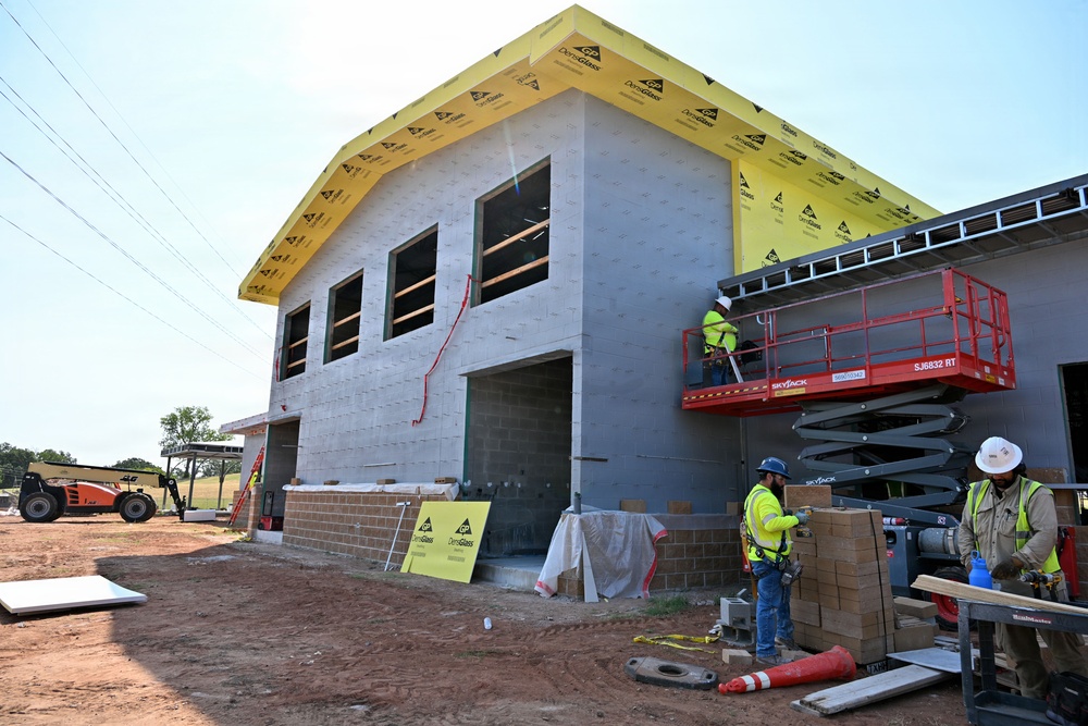 Tulsa District USACE oversees construction of new Fort Sill dining facility