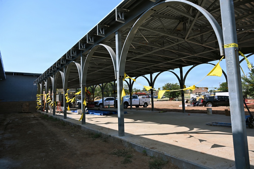 Tulsa District USACE oversees construction of new Fort Sill dining facility