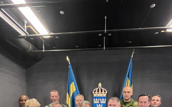AFRICOM Deputy Commander Visits Swedish Military Leadership