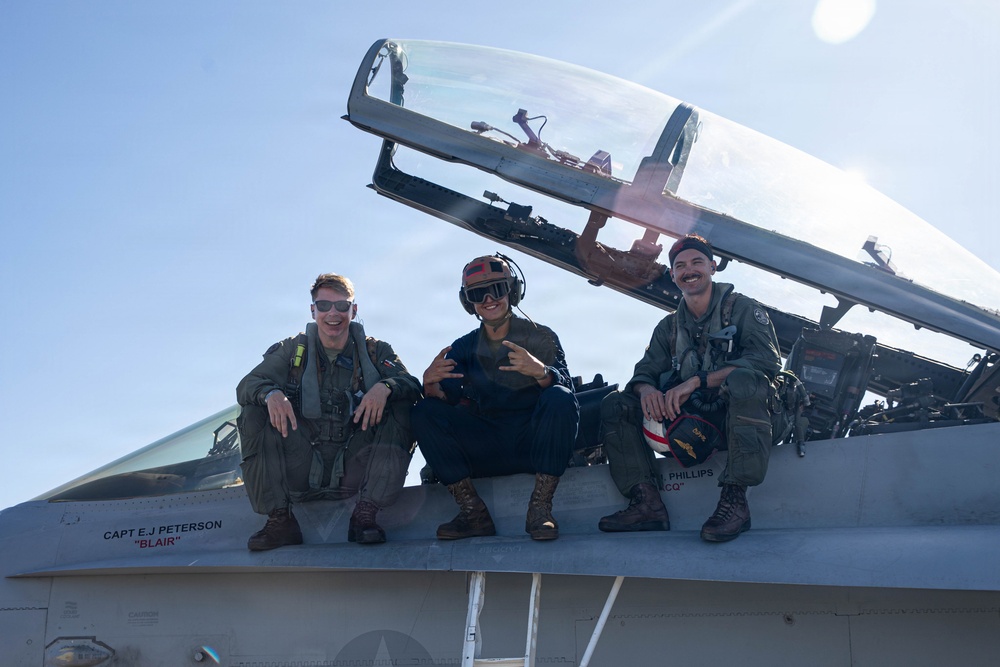 VMFA-232 F/A-18s take to the skies for final exercise