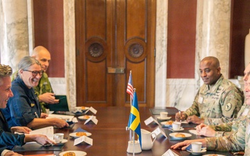 AFRICOM Deputy Commander Visits Swedish Military Leadership