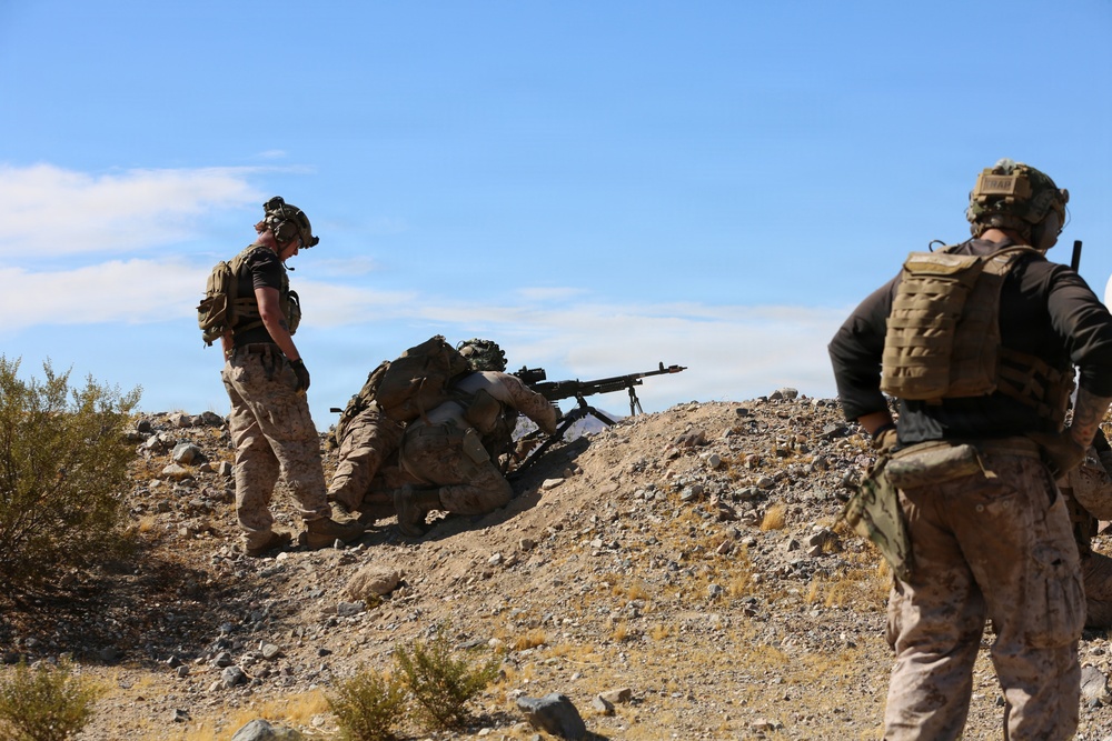 13th Marine Expeditionary Unit Exercise aboard MCLB Barstow.