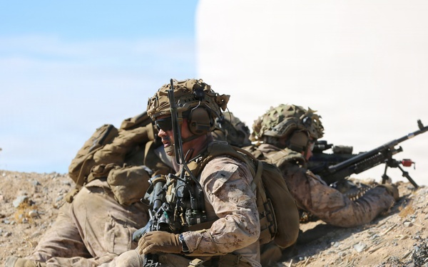 13th Marine Expeditionary Unit Exercise aboard MCLB Barstow.