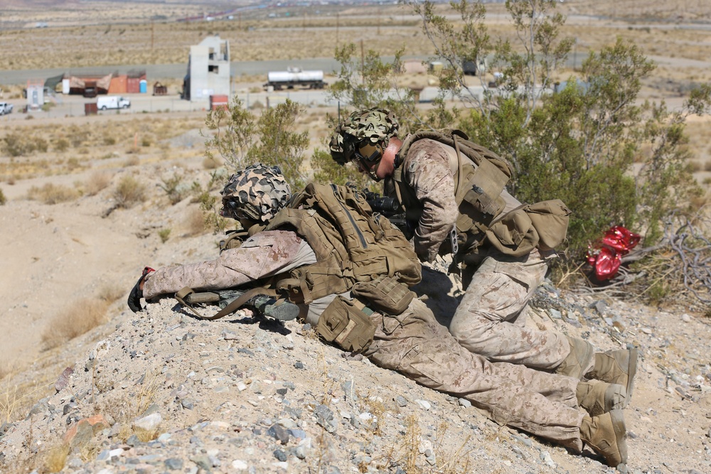13th Marine Expeditionary Unit Exercise aboard MCLB Barstow